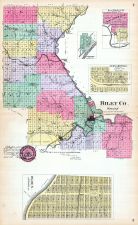 Randolph, Celburne, Leonardville, Riley County, Ogden, Kansas State Atlas 1887
